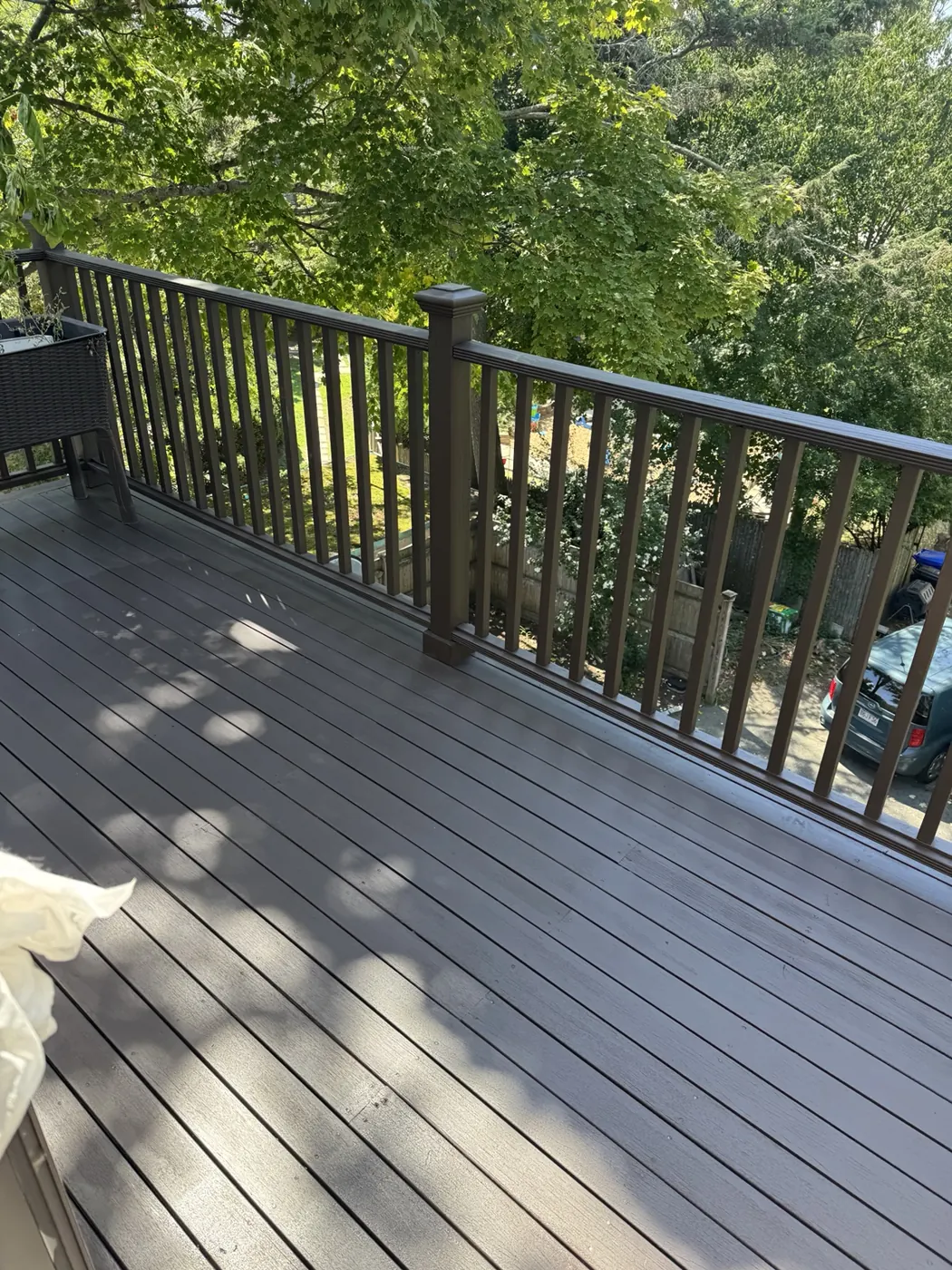 Deck Refinishing — Detail