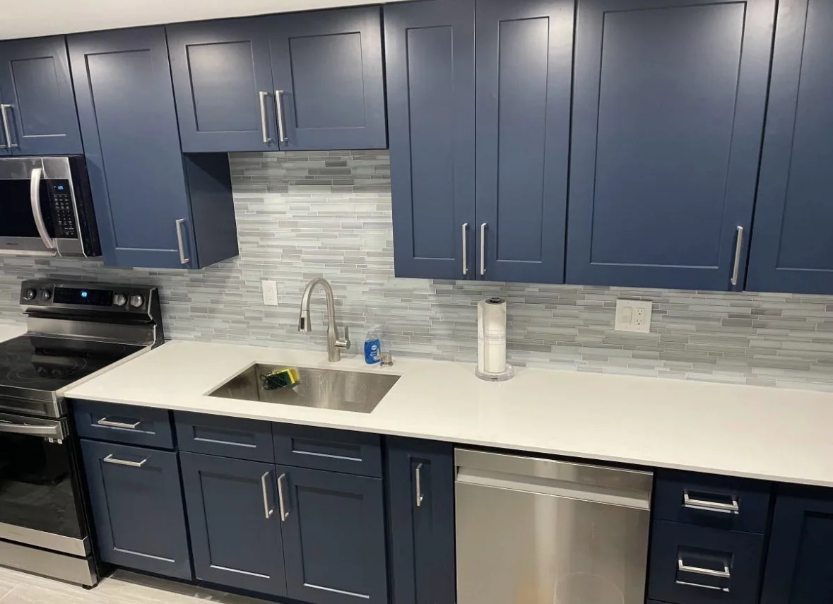 Kitchen Cabinet & Countertop Work